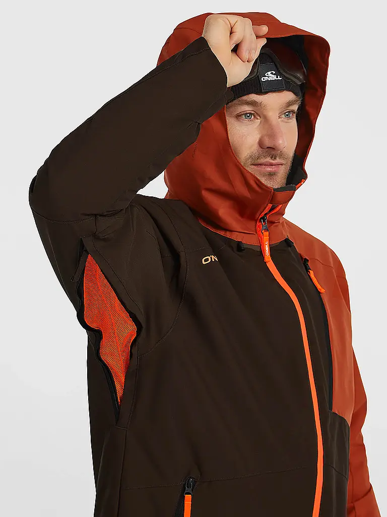 O'NEILL | Herren Snowboardjacke FWC Cruz Block Hoodie | 