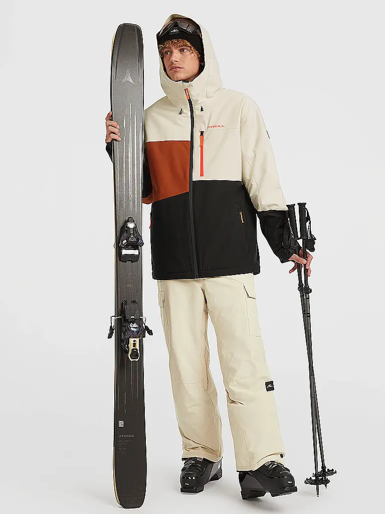 O'NEILL | Herren Snowboardjacke FWC Cruz Triple Hoodie | Bunt