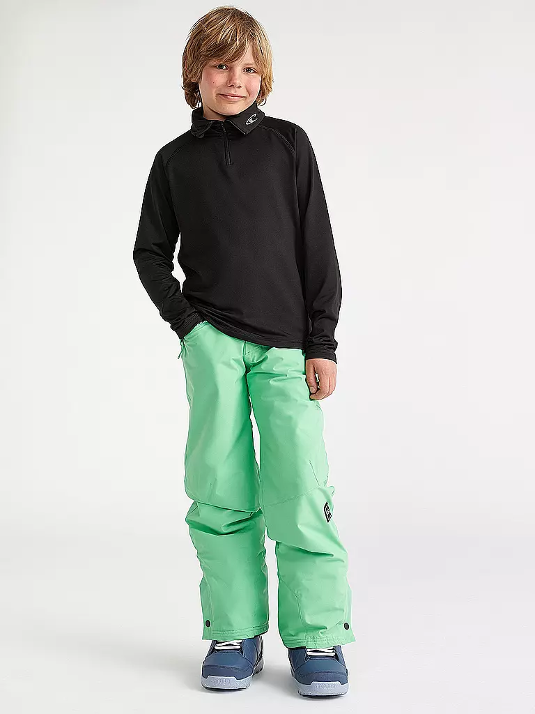 O'NEILL | Kinder Unterzieh Zipshirt Clime Fleece | dunkelgrün