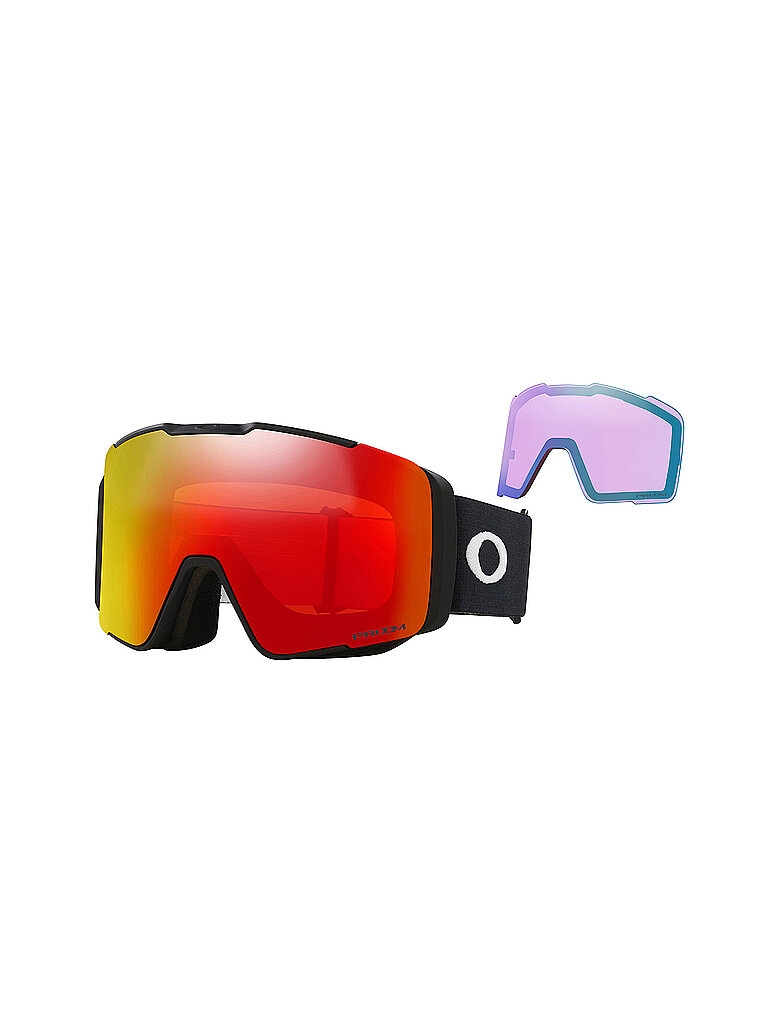 Damen Skibrille Line Miner Pro L schwarz W