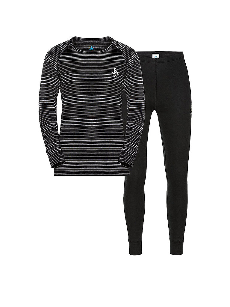 ODLO Kinder Funktionswäsche  Active Warm ECO  schwarz | 104