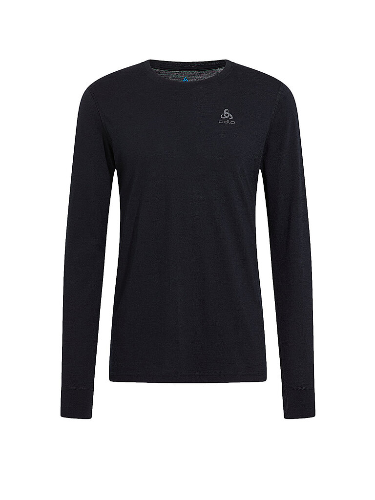 Herren Shirt Merino 200 schwarz S M