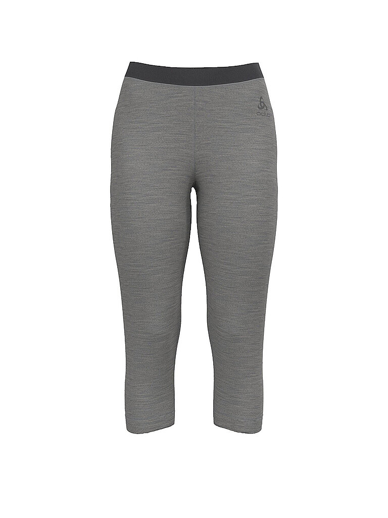 ODLO Damen Hose Merino 200 3/4 grau | XS