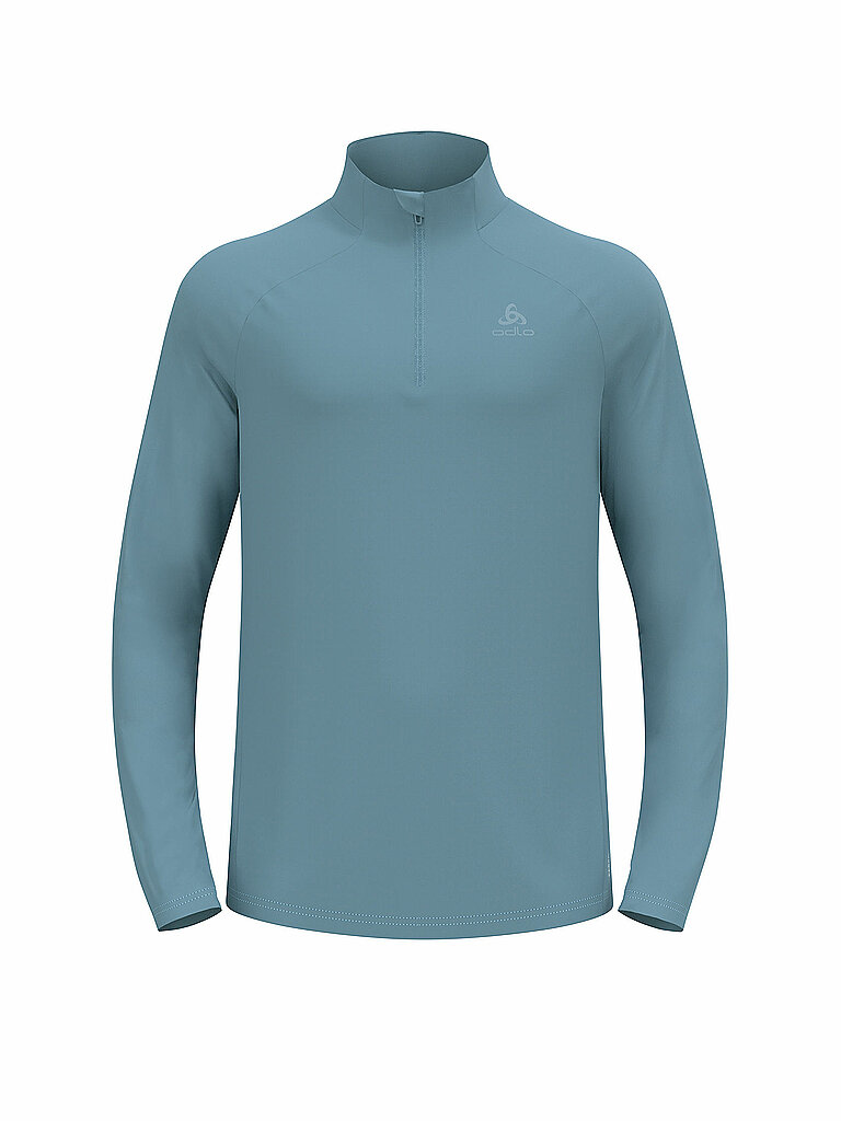 Odlo Laufshirt Essentials Ceramiwarm Polyester blau