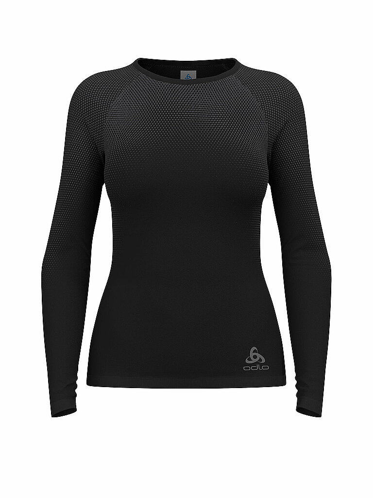 ODLO Damen Laufwäsche Shirt Performance Light Base Layer  schwarz | M
