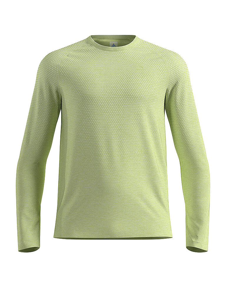 Odlo Laufshirt Essentials Seamless Polyester Gelb
