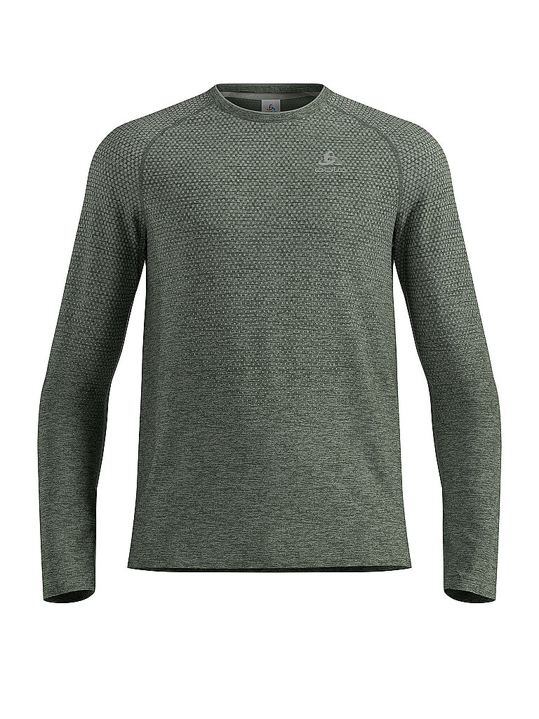 ODLO Herren Laufshirt Essentials Seamless olive | L