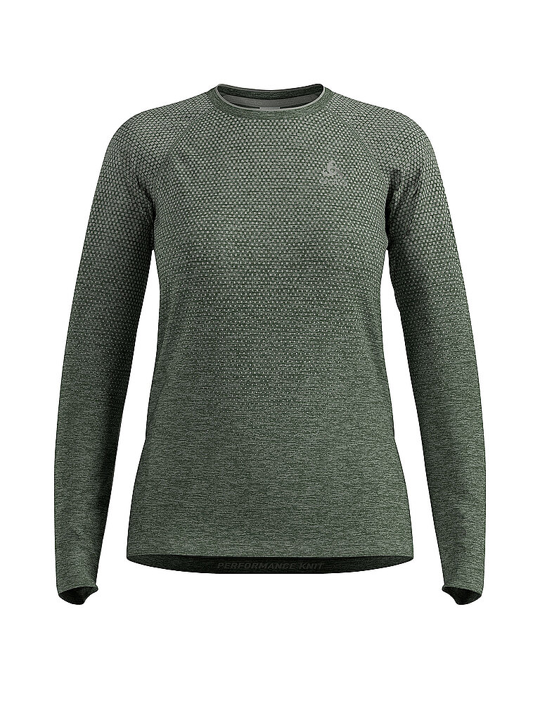 Odlo Essentials Seamless Laufshirt Olive