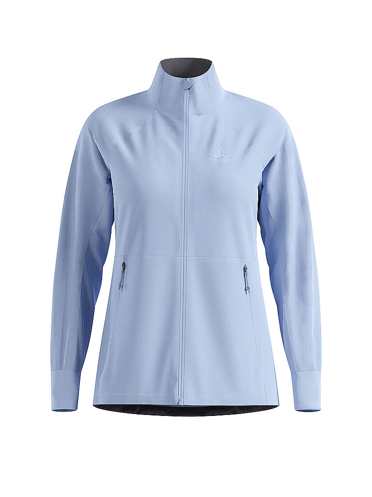 Odlo Sportjacke Essential Warm Softshell Hellblau