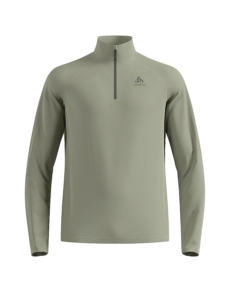 Herren Unterzieh Zipshirt Besso grau XL M