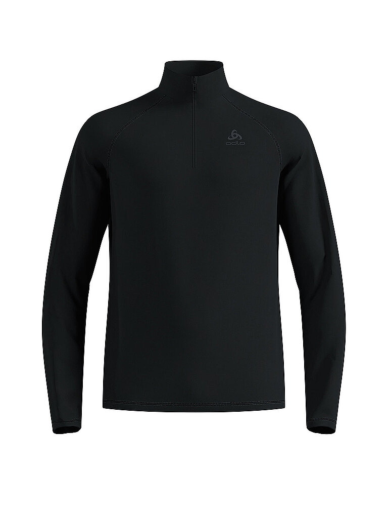 Herren Unterzieh Zipshirt Besso schwarz XL M