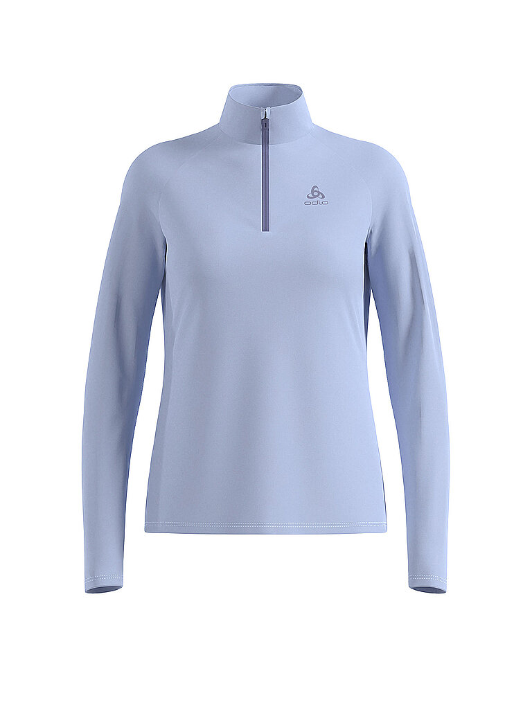 Damen Unterzieh Zipshirt Besso Mid Layer hellblau S W