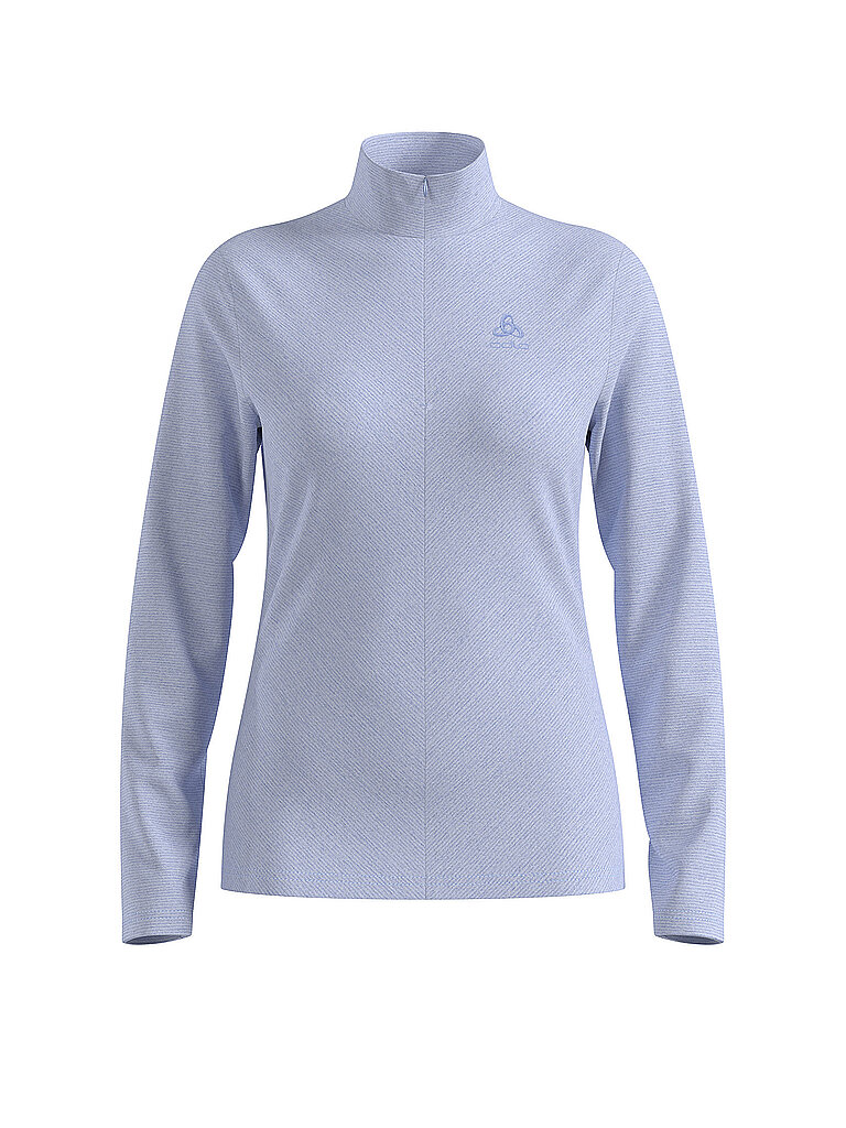 Damen Unterzieh Zipshirt Roy hellblau S W