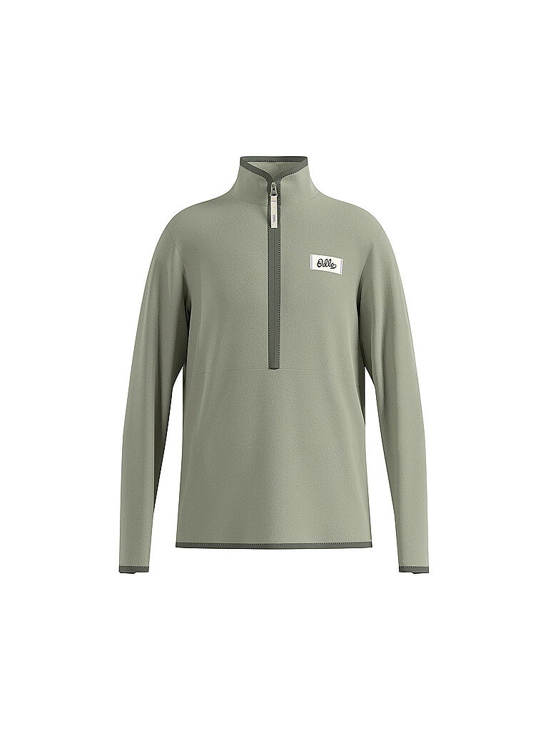 Odlo Zipshirt Classic Stretch-Fleece Grau