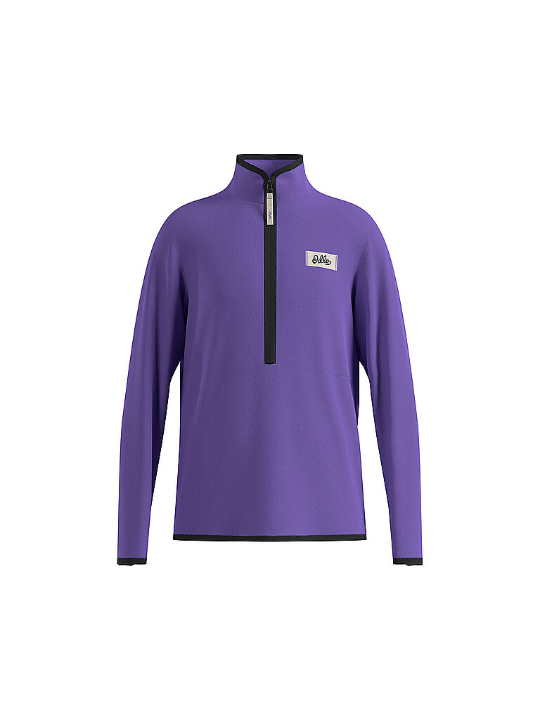 Kinder Unterzieh Zipshirt Classic Fleece lila 164 B