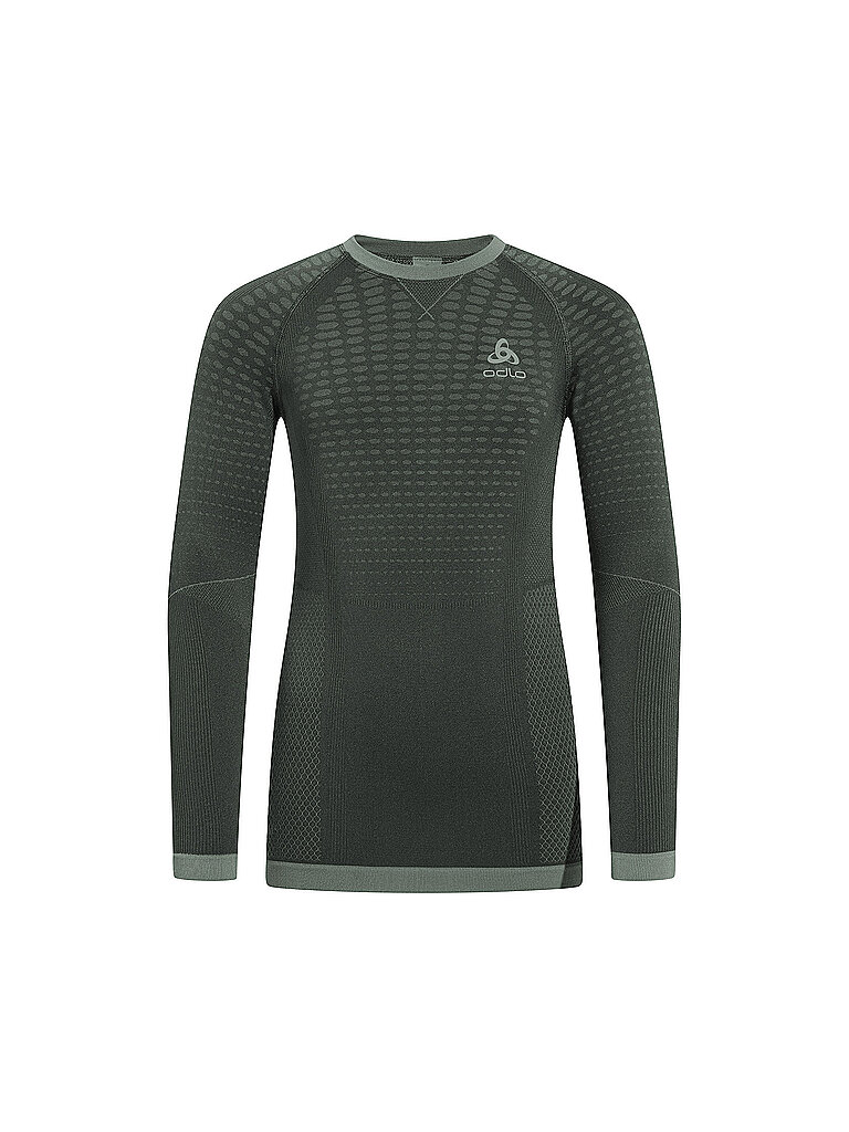 Odlo Funktionsshirt Performance Warm Polyester-Polyamid-Elastan Grau