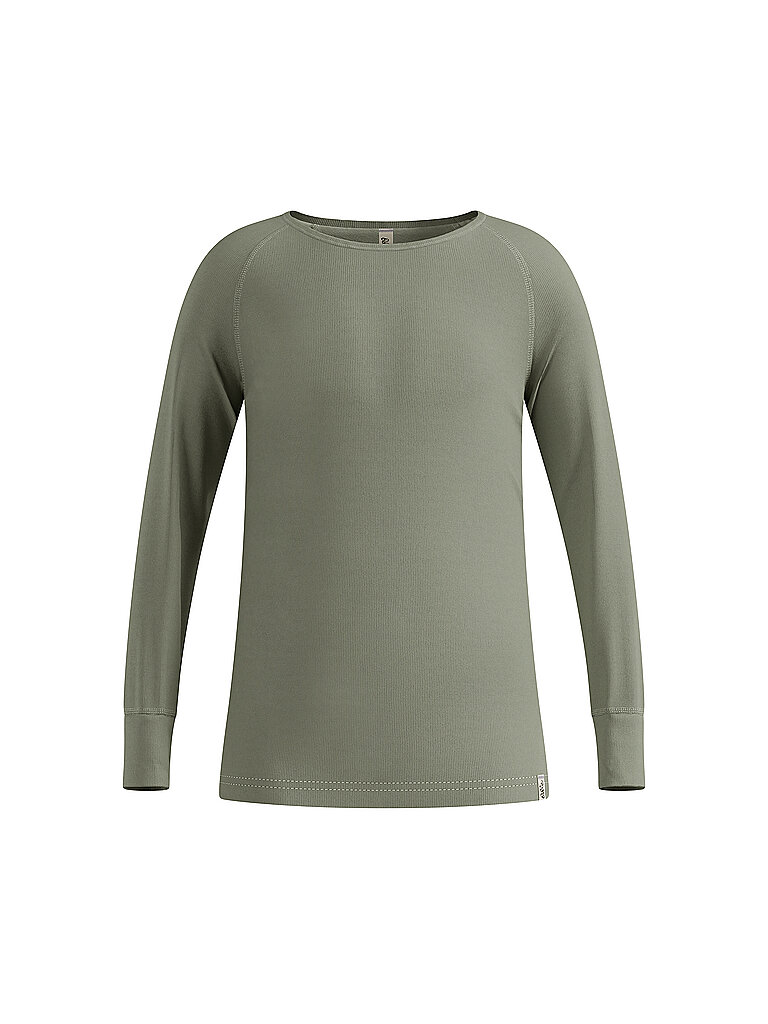 Odlo Unterziehshirt Active Warm Polyester Silber
