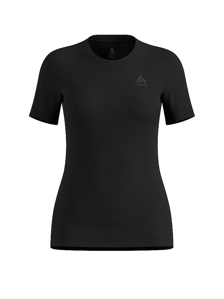 Odlo Unterziehshirt Merino Base Layer 200 Schwarz