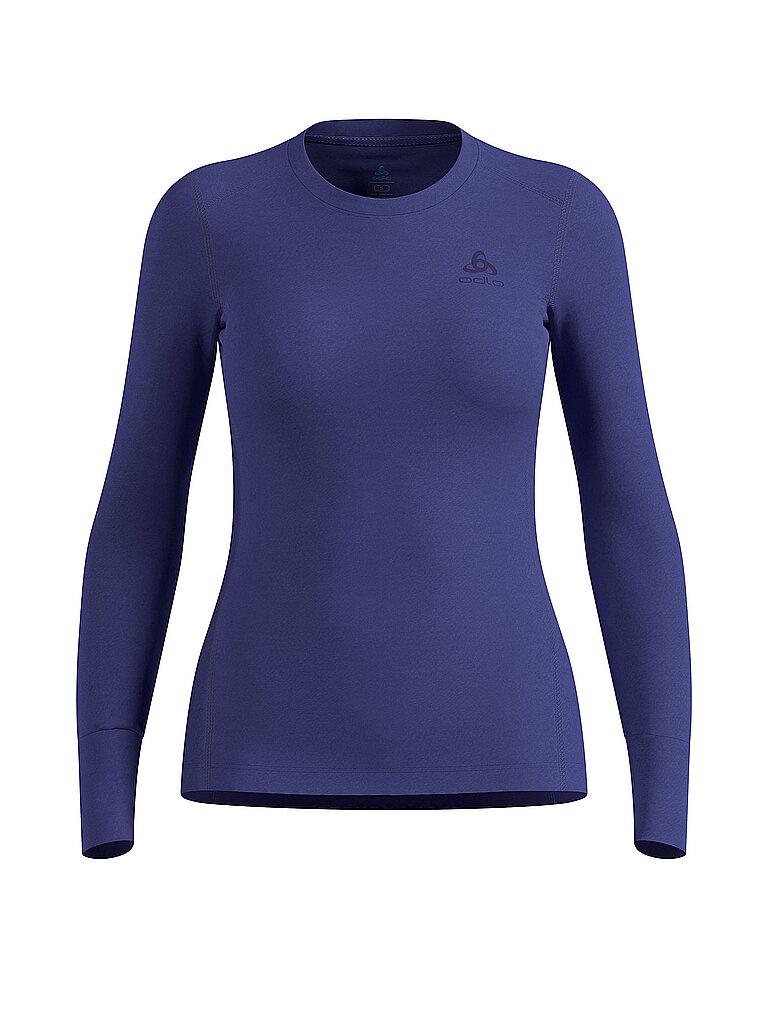 Damen Shirt Merino 200 blau L W