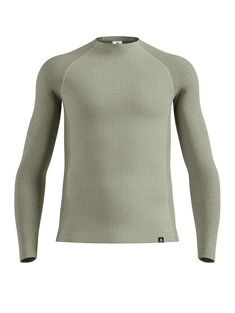 Odlo Unterziehsirt 1/2 Zip Merino Hellgrau
