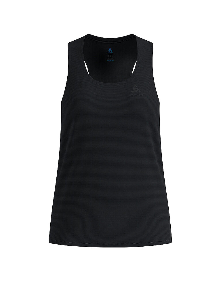 Odlo Lauftank Chill-Tec Netz Polyester Schwarz