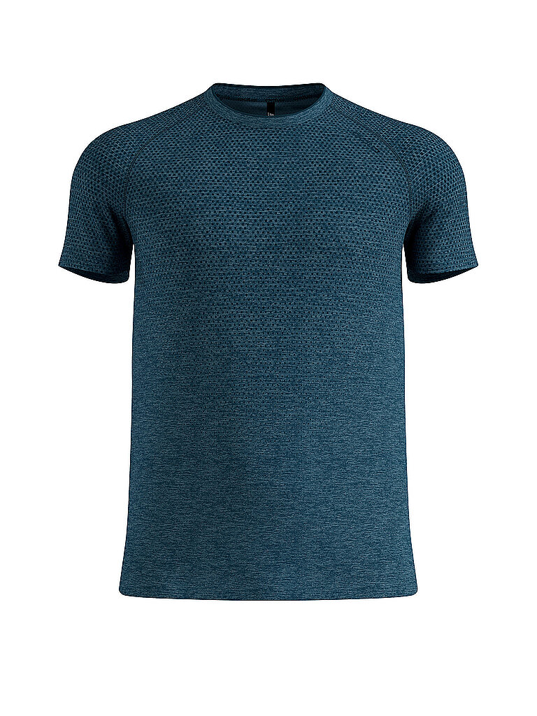 ODLO Herren Laufshirt Essential Seamless petrol | S
