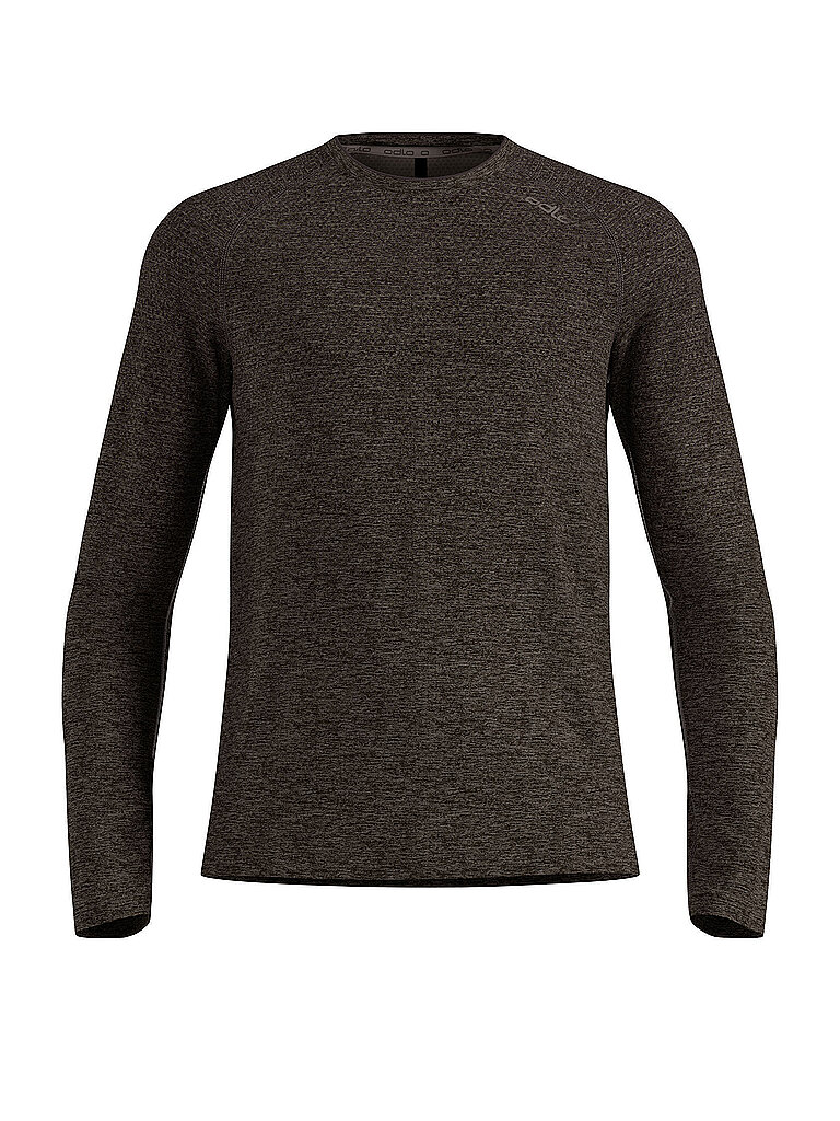 ODLO Herren Laufshirt Essentials Seamless braun | S