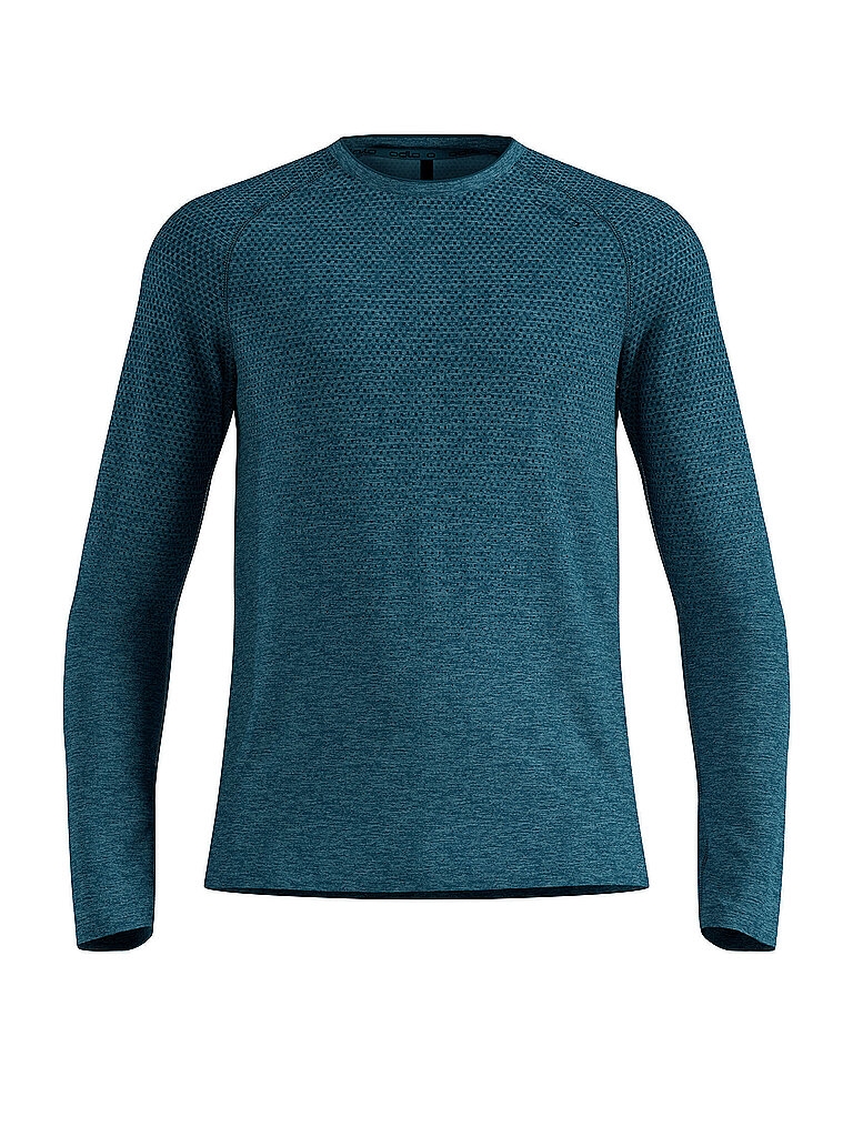 ODLO Herren Laufshirt Essentials Seamless petrol | S