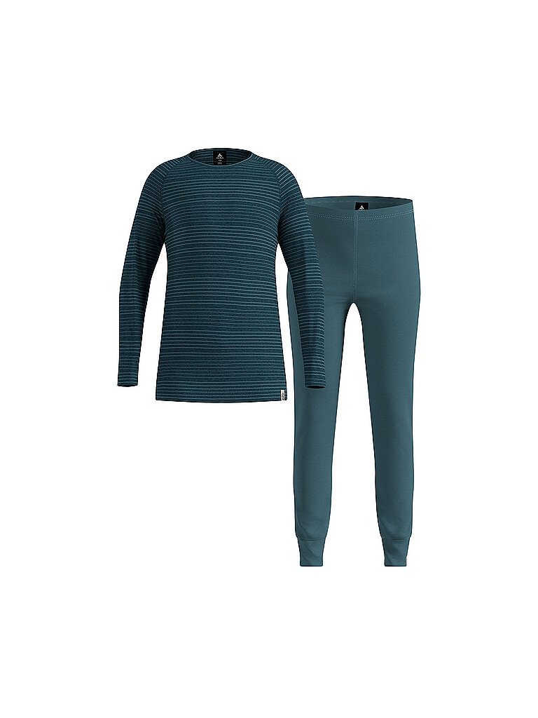 ODLO Kinder Funktionswäsche  Active Warm ECO  petrol | 104