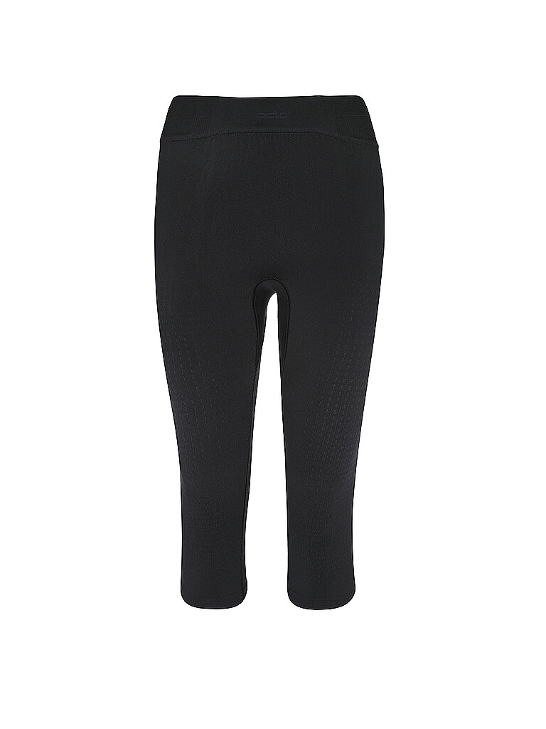ODLO Damen Unterzieh Tight Performance Warm 3/4 schwarz | M