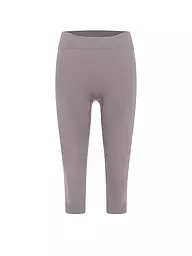 ODLO | Damen 3/4 Funktionshose PERFORMANCE WARM ECO | grau