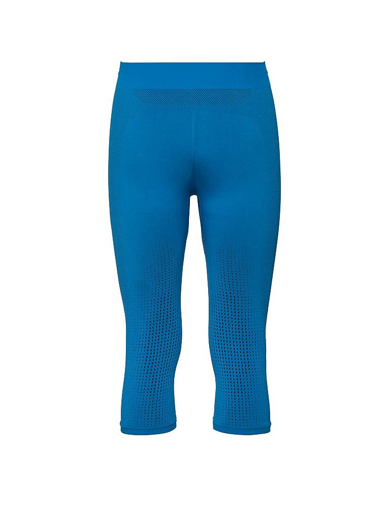 ODLO | Damen 3/4 Funktionstight Blackcomb Evolution Warm | blau