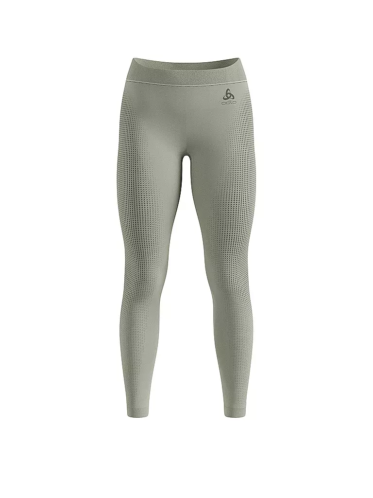 ODLO | Damen Funktionshose PERFORMANCE WARM ECO | Grau