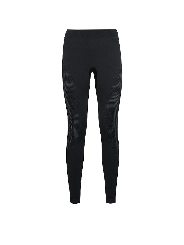 ODLO | Damen Funktionshose PERFORMANCE WARM ECO | schwarz