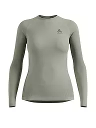 ODLO | Damen Funktionsshirt WARM ECO Baselayer | grau