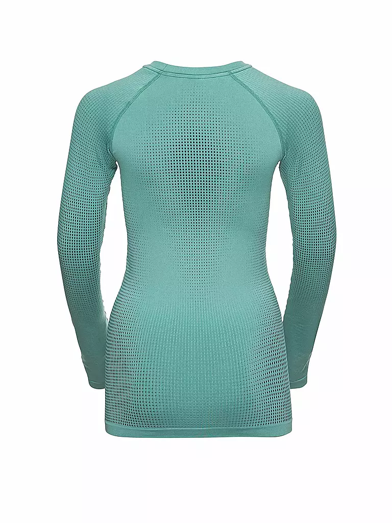 ODLO | Damen Funktionsshirt WARM ECO Baselayer | petrol