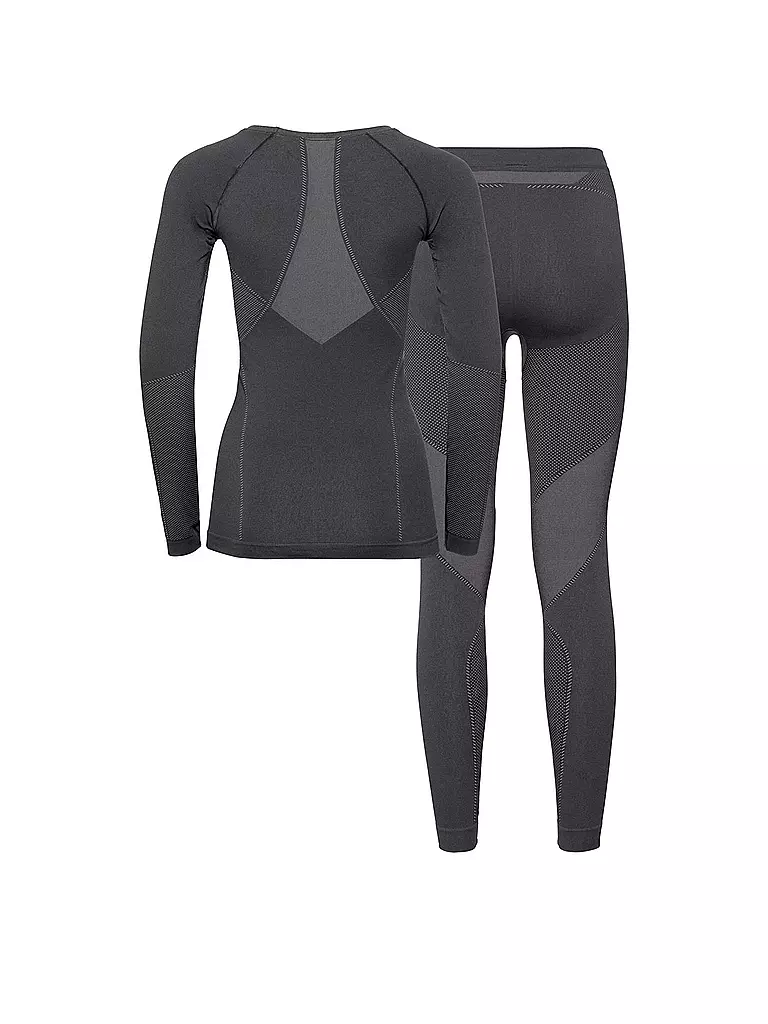 ODLO | Damen Funktionswäsche WINTER SPECIALS PERFORMANCE EVOLUTION WARM Baselayer-Set | grau