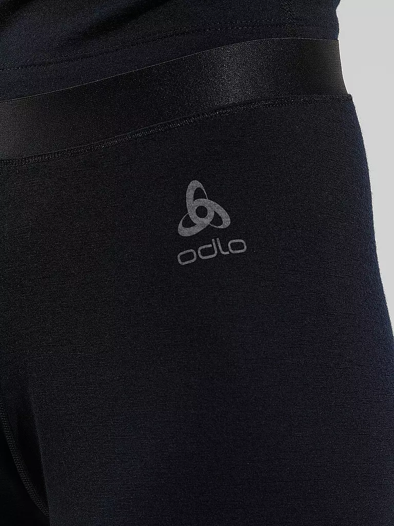 ODLO | Damen Hose Merino 200 3/4 | schwarz