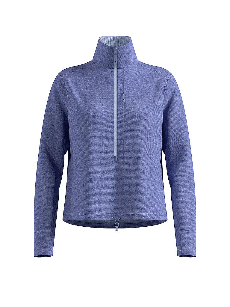 ODLO | Damen Langlauf Pullover Grid Fleece | lila