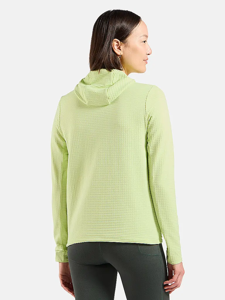 ODLO | Damen Laufhoodie Essential Thermal | gelb
