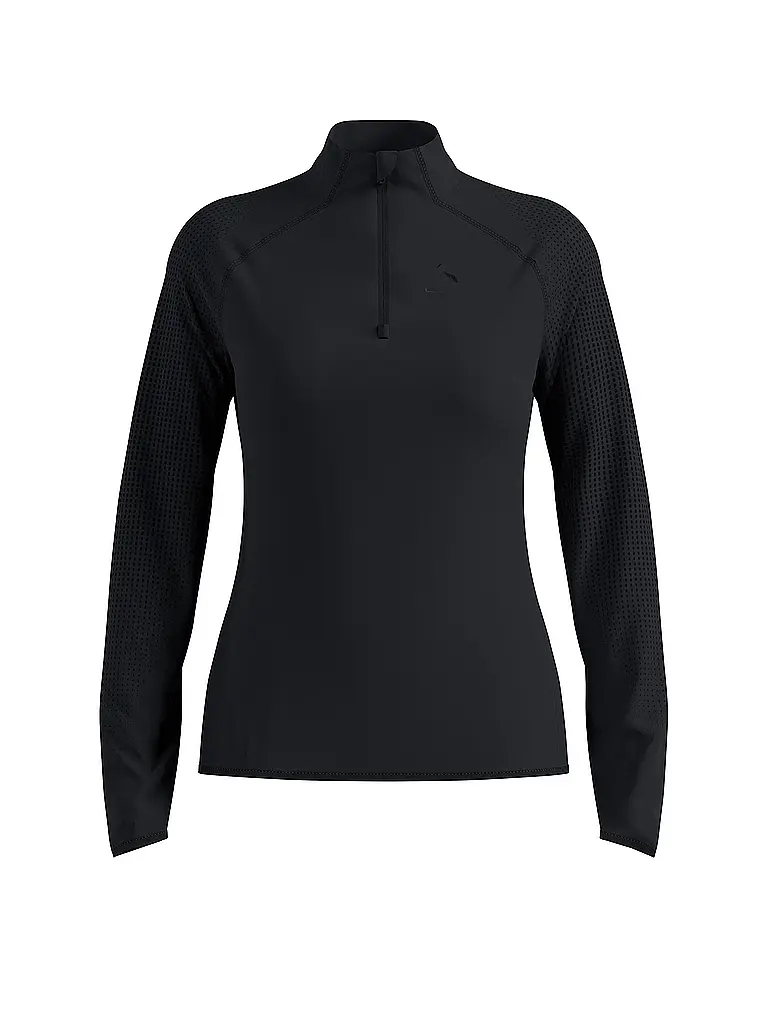 ODLO | Damen Laufjacke Zeroweight Warm Hybrid | schwarz