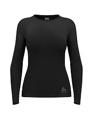 ODLO | Damen Laufwäsche Shirt Performance Light Base Layer  | schwarz