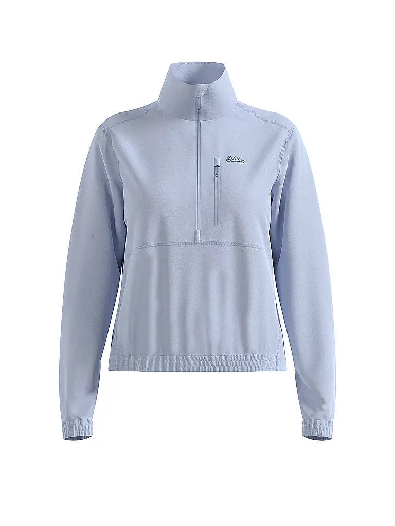 ODLO | Damen Pullover Classic HalfZip | hellblau