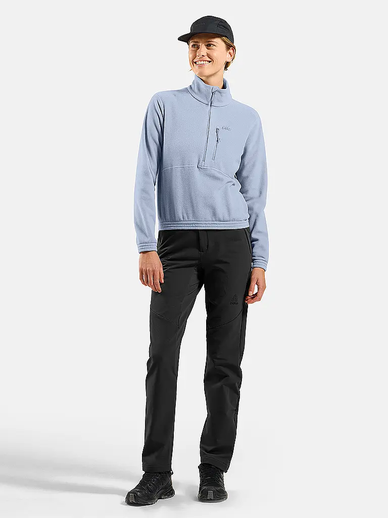 ODLO | Damen Pullover Classic HalfZip | hellblau