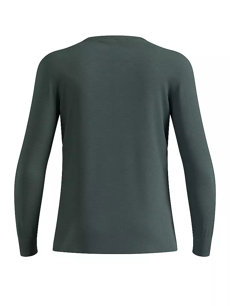 ODLO | Damen Shirt Merino 200 | dunkelgrün