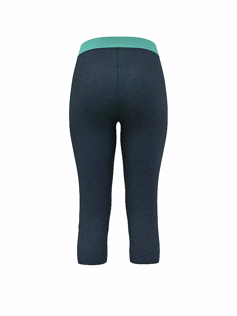 ODLO | Damen Unterzieh Hose Revelstoke Performance Wool 150 3/4 | blau