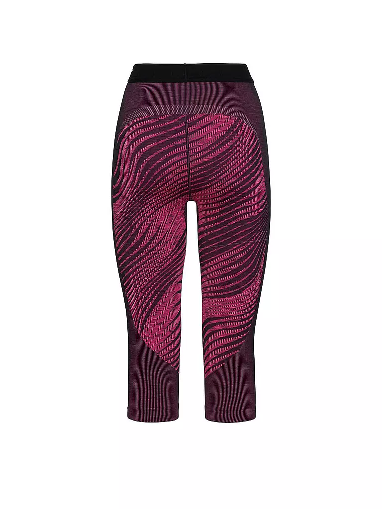 ODLO | Damen Unterzieh Tight Blackcomb Eco 3/4  | beere