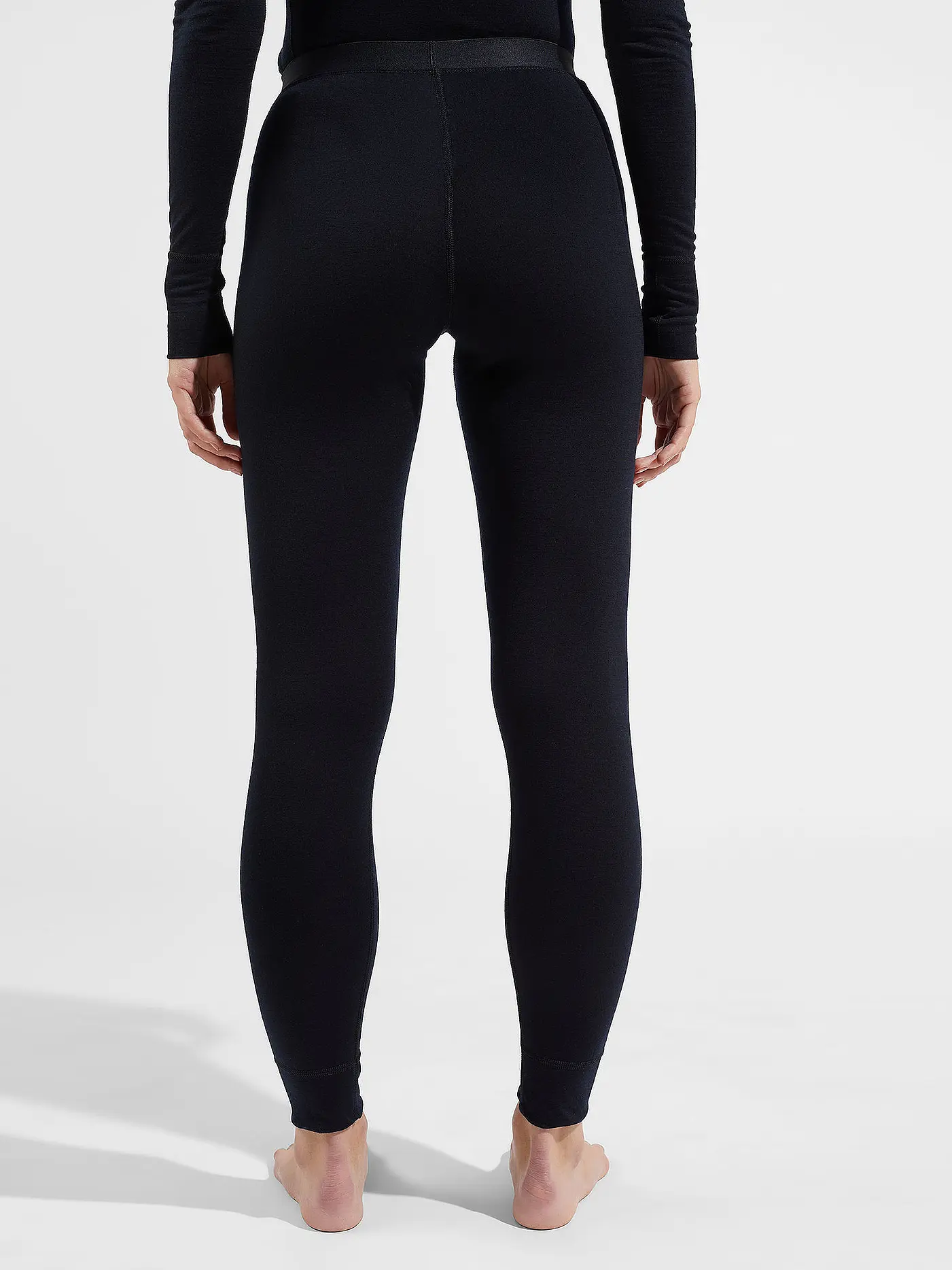 ODLO | Damen Unterzieh Tight Natural Merino 200 | schwarz