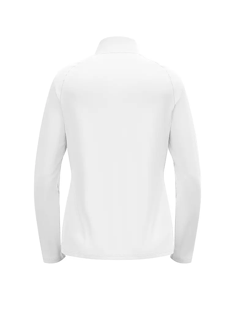 ODLO | Damen Unterzieh Zipshirt Besso Mid Layer | weiss