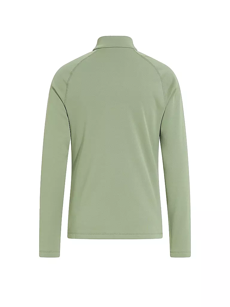 ODLO | Damen Unterzieh Zipshirt Besso Mid Layer | olive